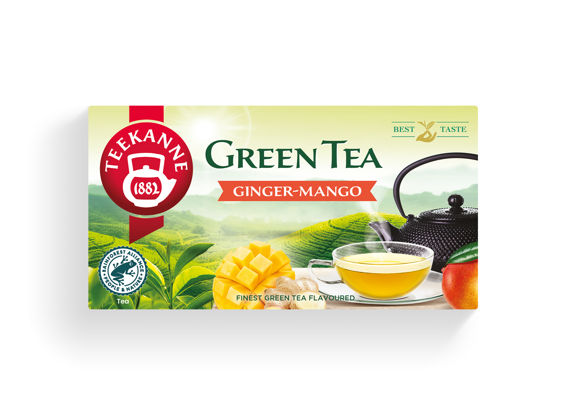 Green Tea Ginger-Mango