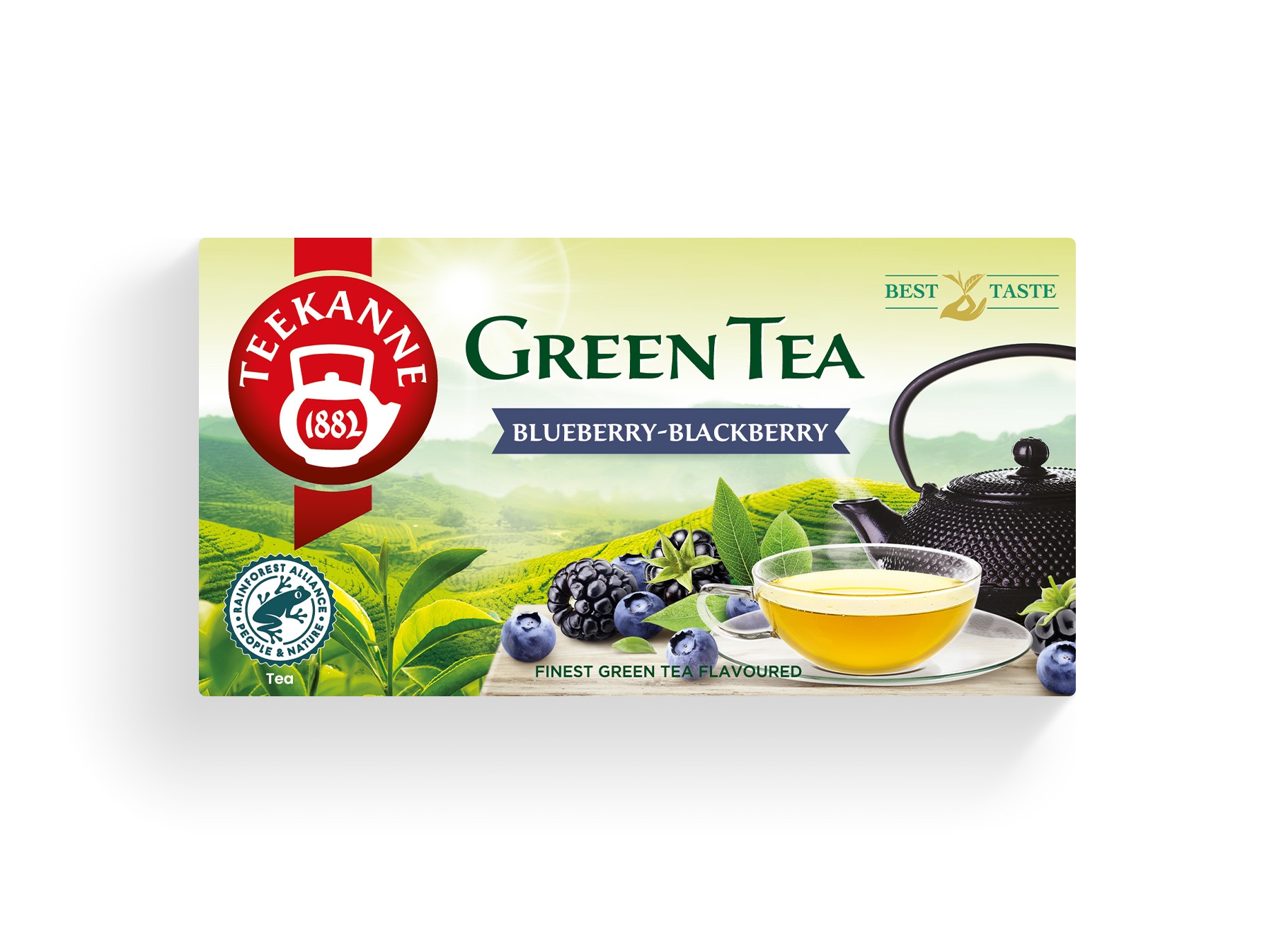Green Tea Blueberry-Blackberry